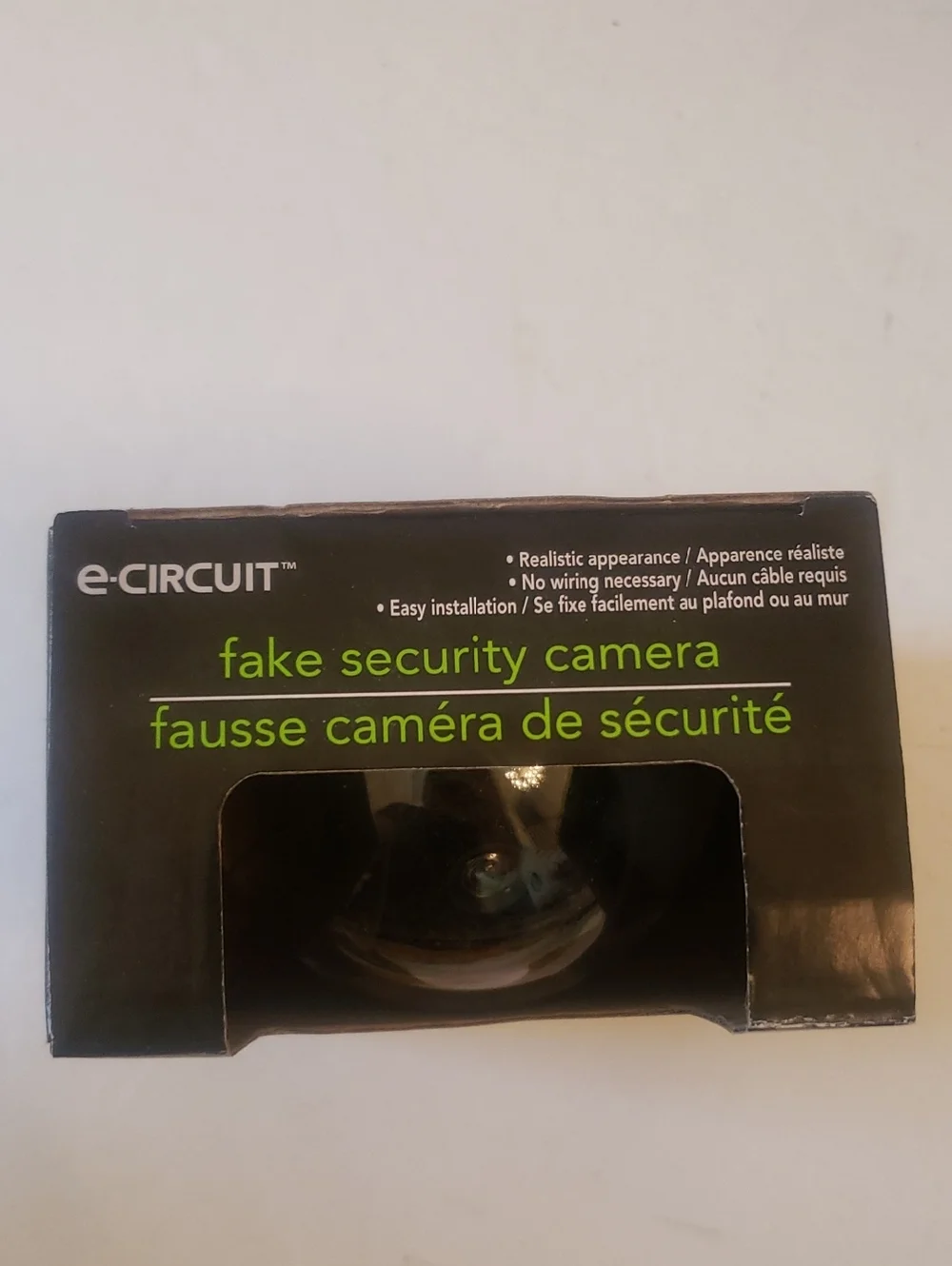 E-Circuit Fake Security Cameras x5 New Battery Lights Up